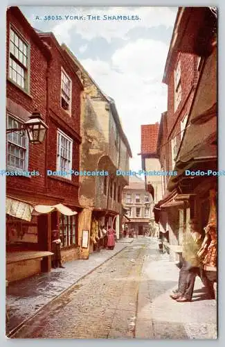 R750645 York The Shambles Photochrom Co Ltd Celesque Serie