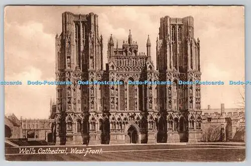 R751900 Wells Cathedral West Front F Frith and Co Ltd No 23867