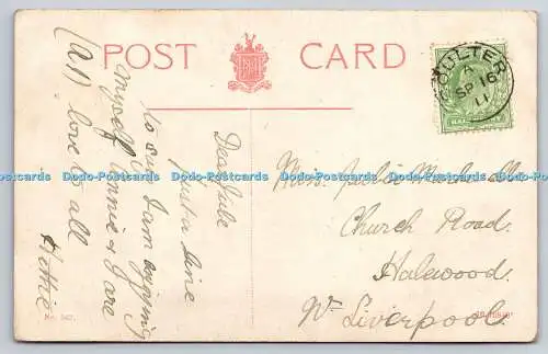 R751902 Loch Lomond Tarbet Hotel Postkarte 1911