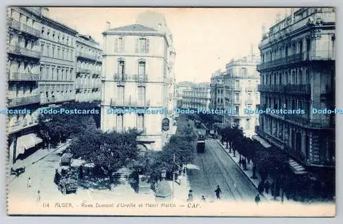 R752003 Alger Rues Dumont d Urville et Henri Martin C A P