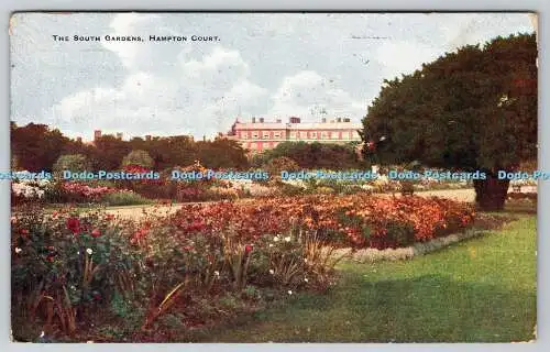 R752047 Hampton Court The South Gardens J Salmon Sevenoaks England direkte Farbe