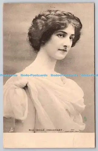 R750849 Miss Cecile Englehart Raphael Tuck and Sons Celebrities of the Stage Ser