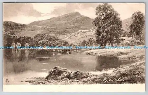 R752218 Rydal Water Tuck View Series 648 English Lakes F W Hayes