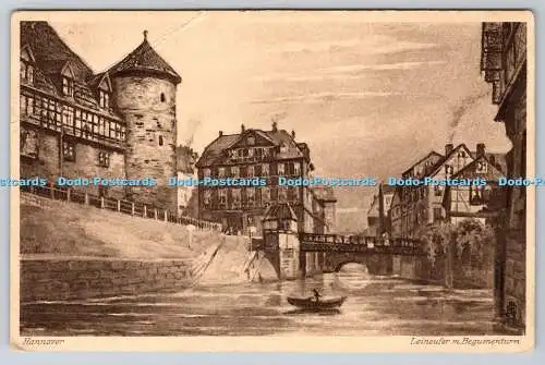 R752473 Hannover Leineufer m Beginenturm Tuck Photogravure Weite Welt Ser