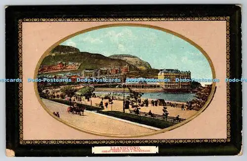 R752500 Llandudno Great Ormes Head and Promenade G R Thompson The Post Card King