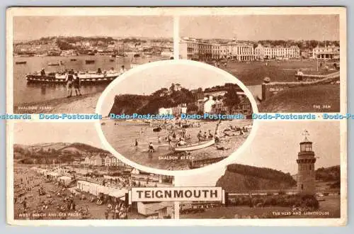 R752585 Teignmouth Shaldon Beach Tuck Multi View