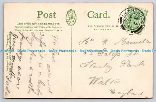 R752606 Llandudno Promenade and Great Orme G R Thompson The Post Card King 1911