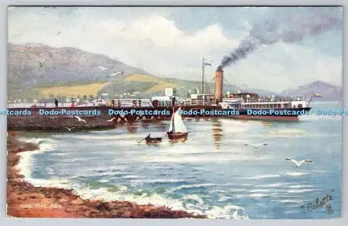 R752622 Kirn The Pier Clyde Watering Places Tuck Oilette 7360 1906