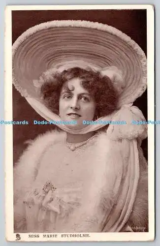 R752681 Miss Marie Studholme Celebrities of the Stage Tuck Glosso Serie 5706