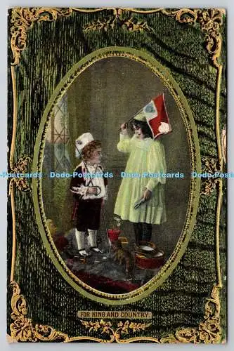 R752707 For King and Country Happy Childhood Tuck Framed Gem Glosso 5806