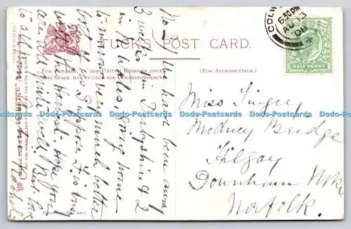 R751466 Carnarvon Castle North Wales Raphael Tuck and Sons Oilette Postkarte 1444