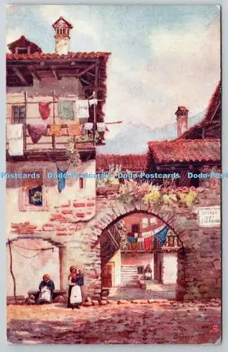 R752721 Baveno Highways and Byeways in Northern Italy Tuck Oilette 9916