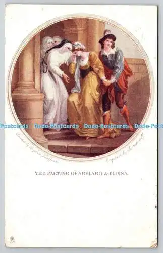 R751478 Der Abschied von Abelard und Eloisa Raphael Tuck und Söhne The Olde Print S