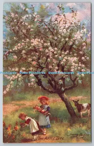 R751487 The Apple Tree Blossom Time Raphael Tuck and Sons Oilette No 10056 Harry