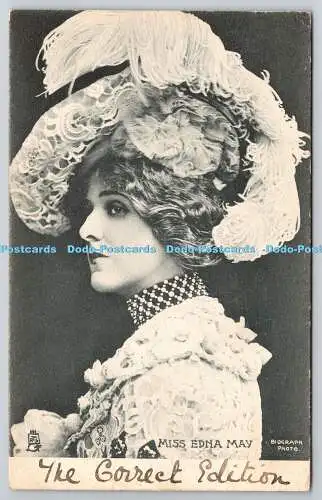 R752737 Miss Edna May Tuck Celebrities of the Stage Series 683 1903