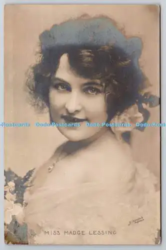 R752791 Miss Madge Lessing Celebrities of the Stage Tuck P 965 Johnston and Hoff