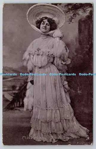 R752797 Miss Marie Studholme Celebrities of the Stage Tuck Silverette S 733