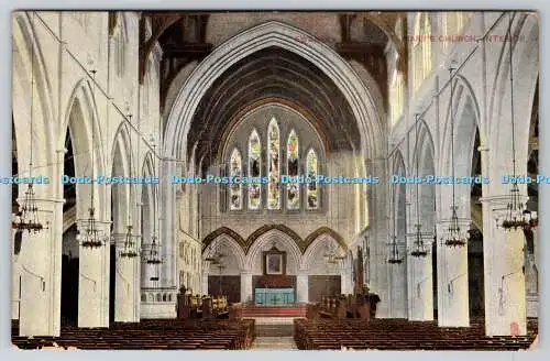 R751561 Swansea St Mary Church Interior Raphael Tuck and Sons View Series 4787