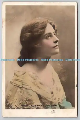 R752823 Miss Frances Dillon Celebrities of the Stage Tuck Series 5141 RP 1904