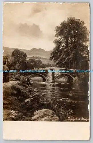 R752826 Beddgelert Bridge Tuck Serie 5161 V F W Hayes RP 1909