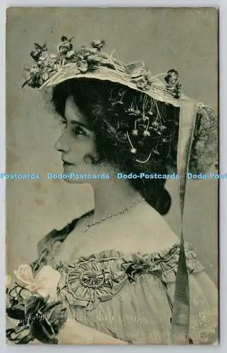 R752869 Miss Ida Rene Stage Favorites Tuck Raphotype Series 2914 Johston and Hof