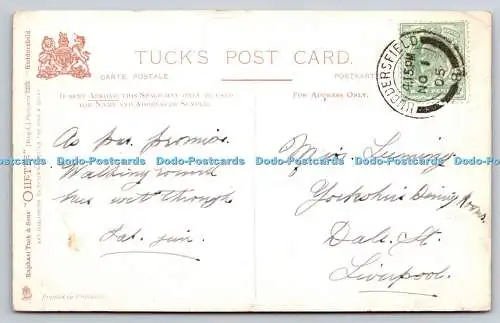 R751641 Huddersfield Greenhead Park Raphael Tuck and Sons Oilette Postkarte 7223