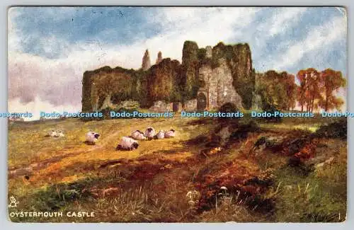 R751652 Oystermouth Castle Raphael Tuck and Sons Oilette Postkarte 7188 1907