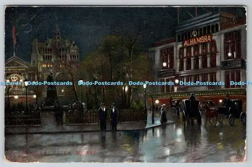 R751662 London Leicester Square Raphael Tuck and Sons Art Series 768 1904