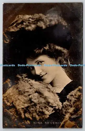 R752907 Miss Nina Sevening Celebrities of the Stage Tuck G 1025 RP