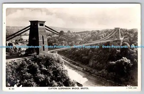 R751671 Bristol Clifton Hängebrücke Raphael Tuck and Sons Ltd RP 1956