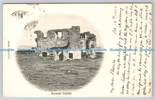 R751673 Kendal Castle Valentines Serie 1903