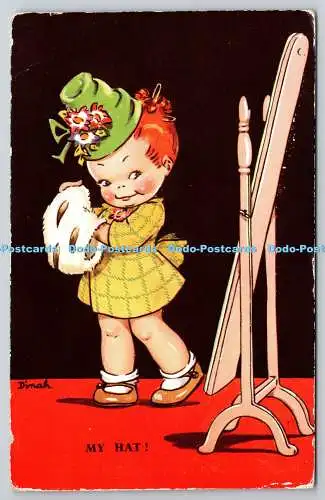 R752946 My Hat Tuck No 54 Postkarte