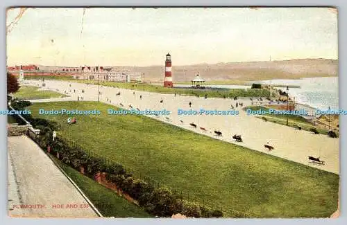 R751709 Plymouth Hoe and Esplanade Raphael Tuck and Sons View Series 4791 1908