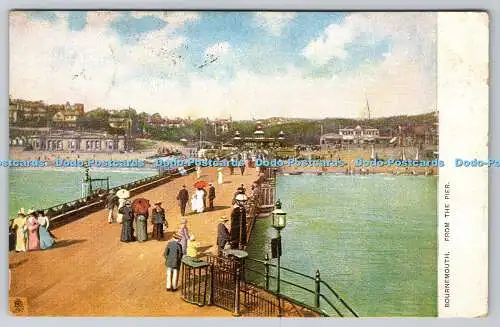 R751718 Bournemouth vom Pier Raphael Tuck and Sons Oilette Postkarte 784 190