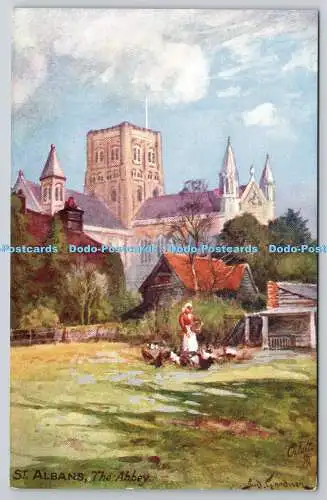 R752972 St Albans The Abbey Tuck Oilette 7752