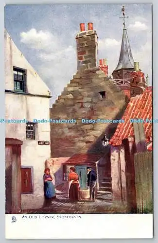 R752996 Stonehaven An Old Corner Tuck Oilette 1661