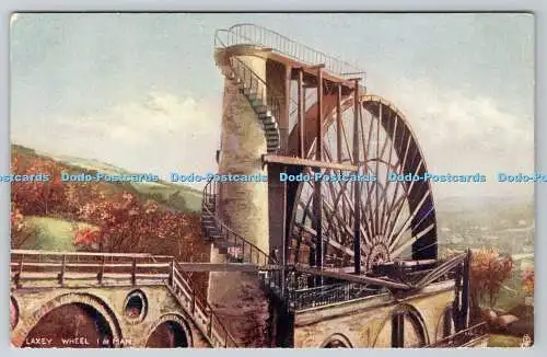 R751778 I of Man Laxey Wheel Raphael Tuck and Sons Oilette Serie I Postkarte 145