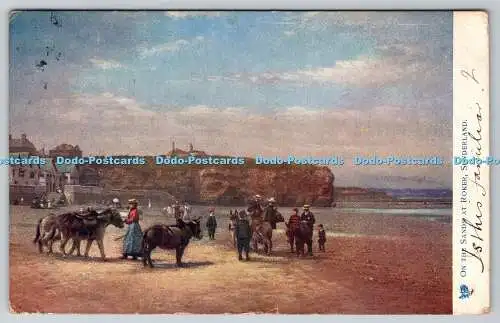 R751790 Sunderland On the Sands at Roker Raphael Tuck and Sons Oilette Postkarte