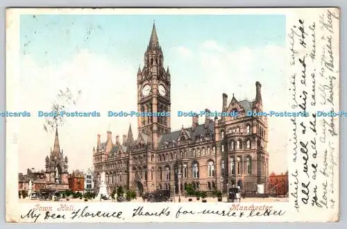 R751805 Manchester Town Hall 1903