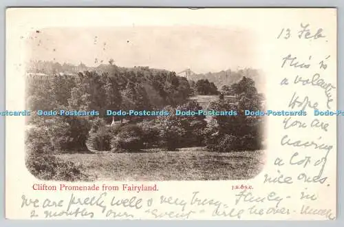 R751806 Clifton Promenade aus Fairyland J B und S C 1903