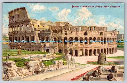 R751813 Roma Anfiteatro Flavia detto Colosseo Scrocchi