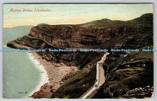 R753039 Llandudno Marine Drive Postkarte