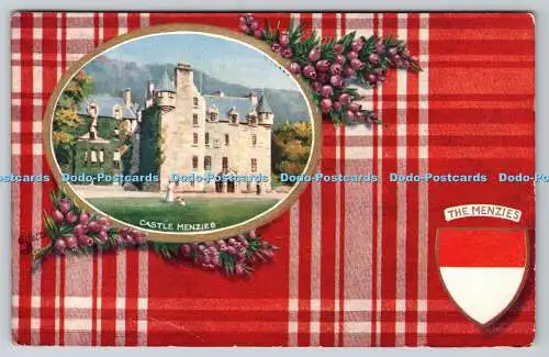 R753041 Castle Menzies Scottish Clans Tuck Oilette Serie V 9480 1909