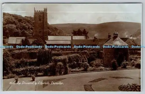 R753046 Dunster The Dovecot and Church E A Sweetman Tunbridge Wells Sunshine Ser