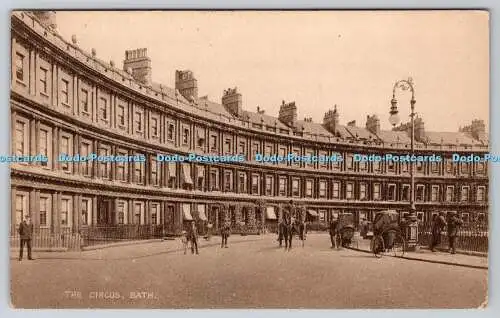 R753050 Bath The Circus Woolstone Bros London The Milton Photogravure Series