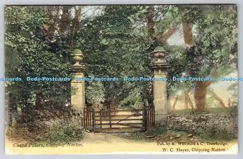 R753088 Chipping Norton Chapel Pillars R Wilkinson Trowbridge W C Hayes