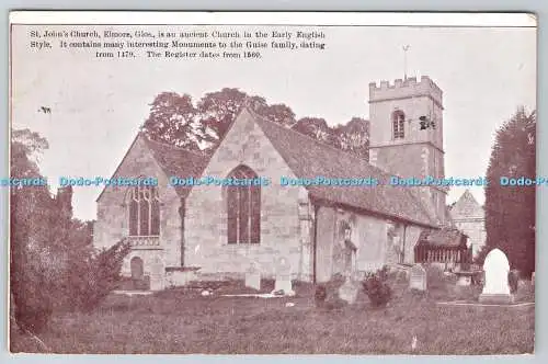 R753098 Elmore Glos St John Church F J Brooke