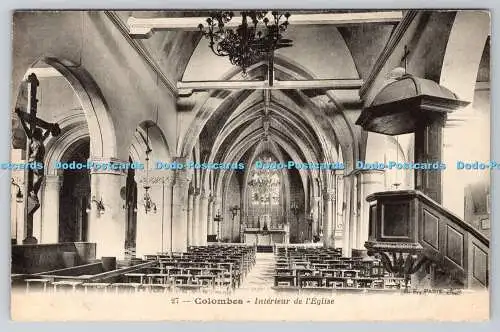 R753126 Colombes Interieur de l Eglise B F