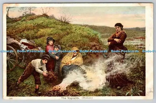 R753171 The Vagrants Walker Pictures Postkarte