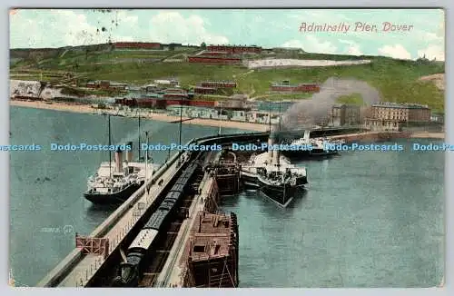 R753178 Dover Admiralty Pier Valentine Serie 1909